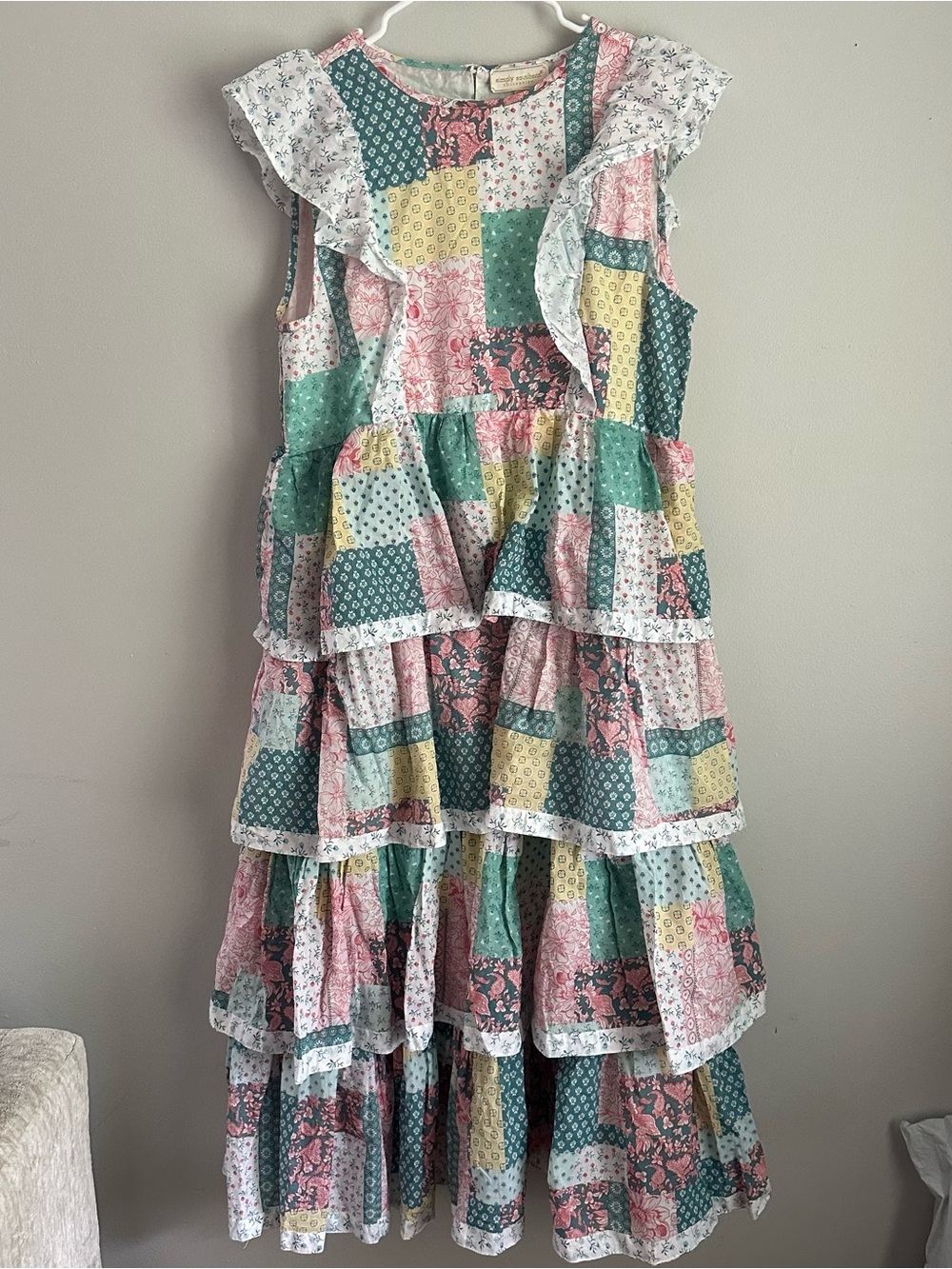 XXL Simply southern tiered ruffle midi maxi dress - Picture 2 of 7